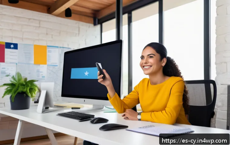 프리랜서 일거리를 찾는 방법 - A vibrant digital workspace scene showing a Latino freelance professional in casual business attire ...